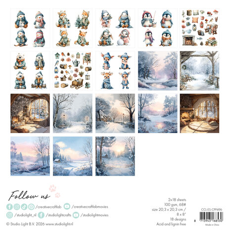 Creative Craftlab By the Lake Essentials Collage Paper Pad (CCL-ES-CPP496) Creative Craftlab By the Lake Essentials Collage Paper Pad (CCL-ES-CPP496)