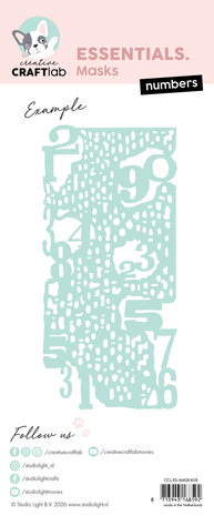 Creative Craftlab Numbers Essentials Mask (CCL-ES-MASK408) Creative Craftlab Numbers Essentials Mask (CCL-ES-MASK408)