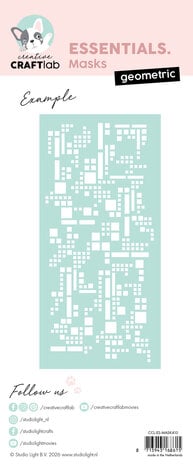 Creative Craftlab Geometric Essentials Mask (CCL-ES-MASK410) Creative Craftlab Geometric Essentials Mask (CCL-ES-MASK410)