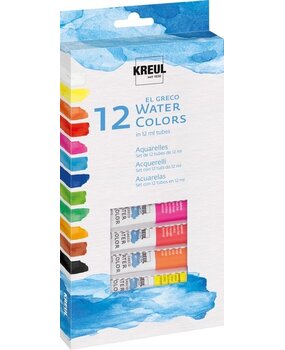 Kreul KREUL El Greco Water Colors 12 ml (12pcs) (26050)