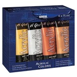 Kreul KREUL El Greco Acrylic Metallic Colors 75 ml (4pcs) (28270)