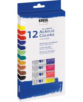 Kreul KREUL El Greco Acrylic 12 ml (12pcs) (28250)