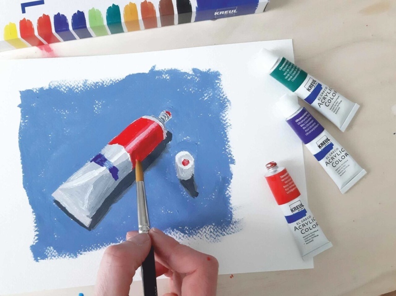 Kreul KREUL El Greco Acrylic 12 ml (12pcs) (28250) Kreul KREUL El Greco Acrylic 12 ml (12pcs) (28250)