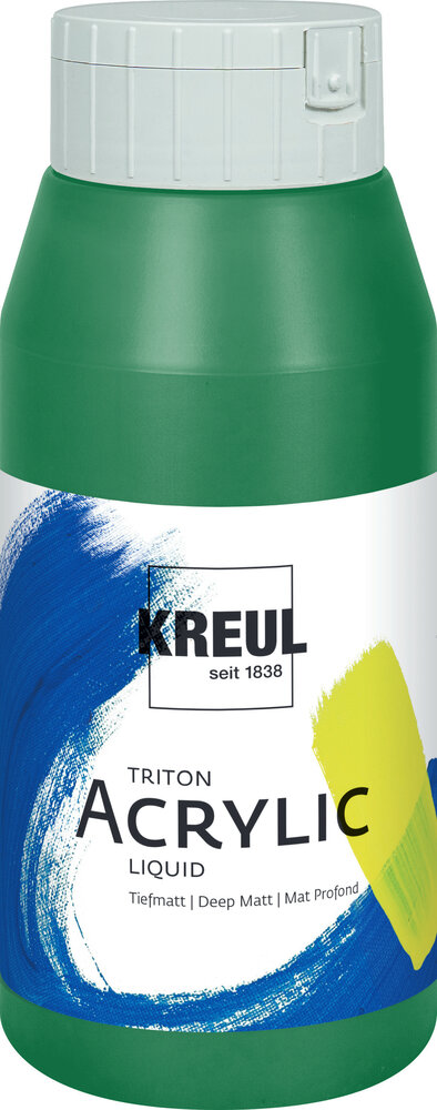 Kreul KREUL Triton Acrylic Liquid Foliage Green 750 ml (17014) Kreul KREUL Triton Acrylic Liquid Foliage Green 750 ml (17014)