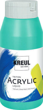 Kreul KREUL Triton Acrylic Liquid Cobalt Turquoise 750 ml (17081)
