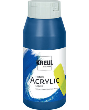 Kreul KREUL Triton Acrylic Liquid Cobalt Blue imit. 750 ml (17007)