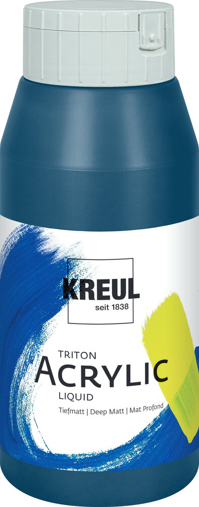 Kreul KREUL Triton Acrylic Liquid Cerulean Blue 750 ml (17037) Kreul KREUL Triton Acrylic Liquid Cerulean Blue 750 ml (17037)