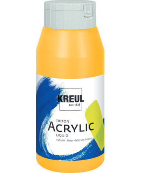 Kreul KREUL Triton Acrylic Liquid Cadmium Yellow 750 ml (17035)