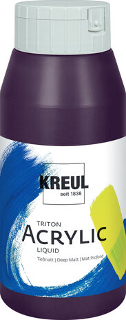 Kreul KREUL Triton Acrylic Liquid Aubergine 750 ml (17020) Kreul KREUL Triton Acrylic Liquid Aubergine 750 ml (17020)