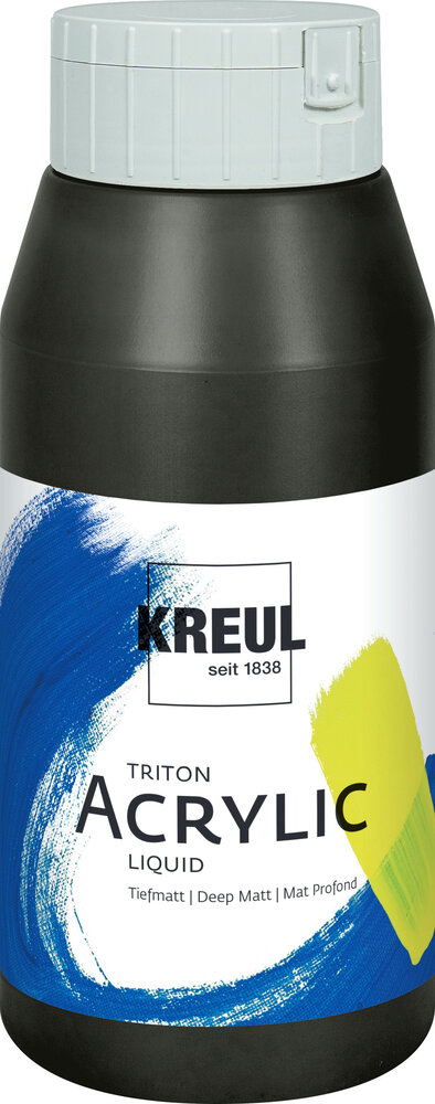 Kreul KREUL Triton Acrylic Liquid Black 750 ml (17009) Kreul KREUL Triton Acrylic Liquid Black 750 ml (17009)
