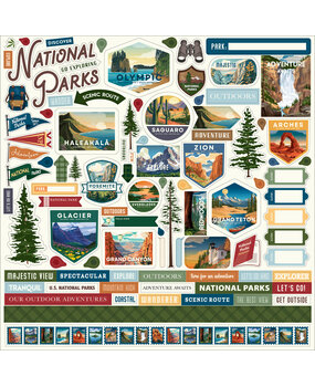 Carta Bella National Parks No. 2 Element Sticker (CBNT504014)