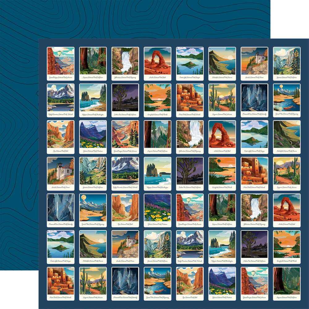 Carta Bella National Parks No. 2 12x12 Inch Collection Kit (CBNT504016) Carta Bella National Parks No. 2 12x12 Inch Collection Kit (CBNT504016)