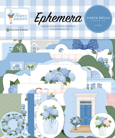Carta Bella Flower Shoppe Ephemera (CBFS505024) Carta Bella Flower Shoppe Ephemera (CBFS505024)