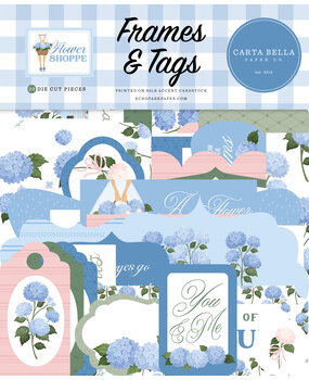 Carta Bella Flower Shoppe Frames & Tags (CBFS505025)