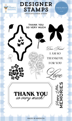 Carta Bella Flower Shoppe Designer Stamps Happy Little Memories (CBFS505040) Carta Bella Flower Shoppe Designer Stamps Happy Little Memories (CBFS505040)