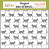 Echo Park Cat Lover Designer Stencil Cat Prowl (CL506033) Echo Park Cat Lover Designer Stencil Cat Prowl (CL506033)