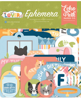 Echo Park Cat Lover Ephemera (CL506024)