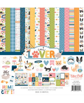Echo Park Cat Lover 12x12 Inch Collection Kit (CL506016)