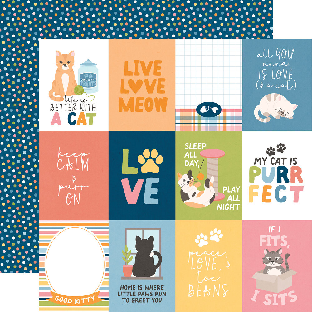 Echo Park Cat Lover 12x12 Inch Collection Kit (CL506016) Echo Park Cat Lover 12x12 Inch Collection Kit (CL506016)
