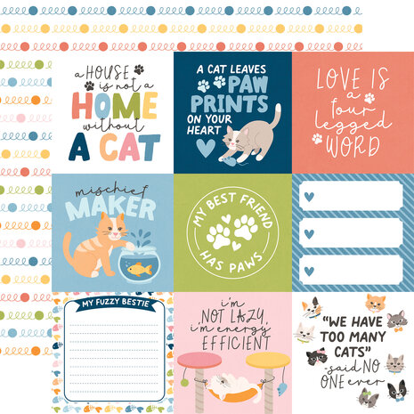 Echo Park Cat Lover 12x12 Inch Collection Kit (CL506016) Echo Park Cat Lover 12x12 Inch Collection Kit (CL506016)
