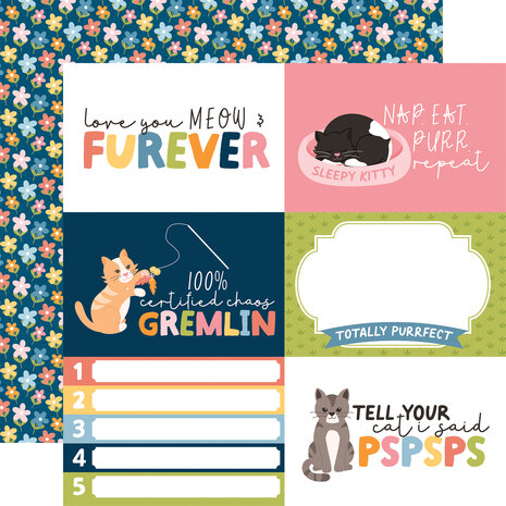 Echo Park Cat Lover 12x12 Inch Collection Kit (CL506016) Echo Park Cat Lover 12x12 Inch Collection Kit (CL506016)