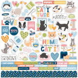 Echo Park Cat Lover Element Sticker (CL506014)