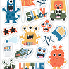 Echo Park My Favorite Monster Puffy Stickers (MFM499066)