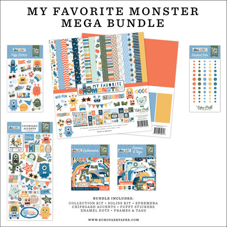 Echo Park My Favorite Monster Mega Bundle (MFM499050)