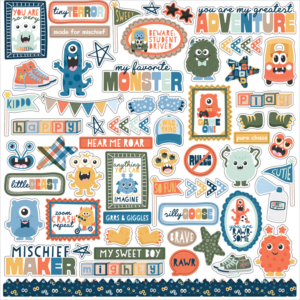 Echo Park My Favorite Monster Mega Bundle (MFM499050)