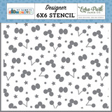 Echo Park My Favorite Monster Stencil Starry Eyes (MFM499034)