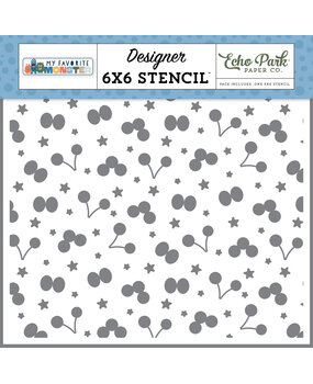 Echo Park My Favorite Monster Stencil Starry Eyes (MFM499034)