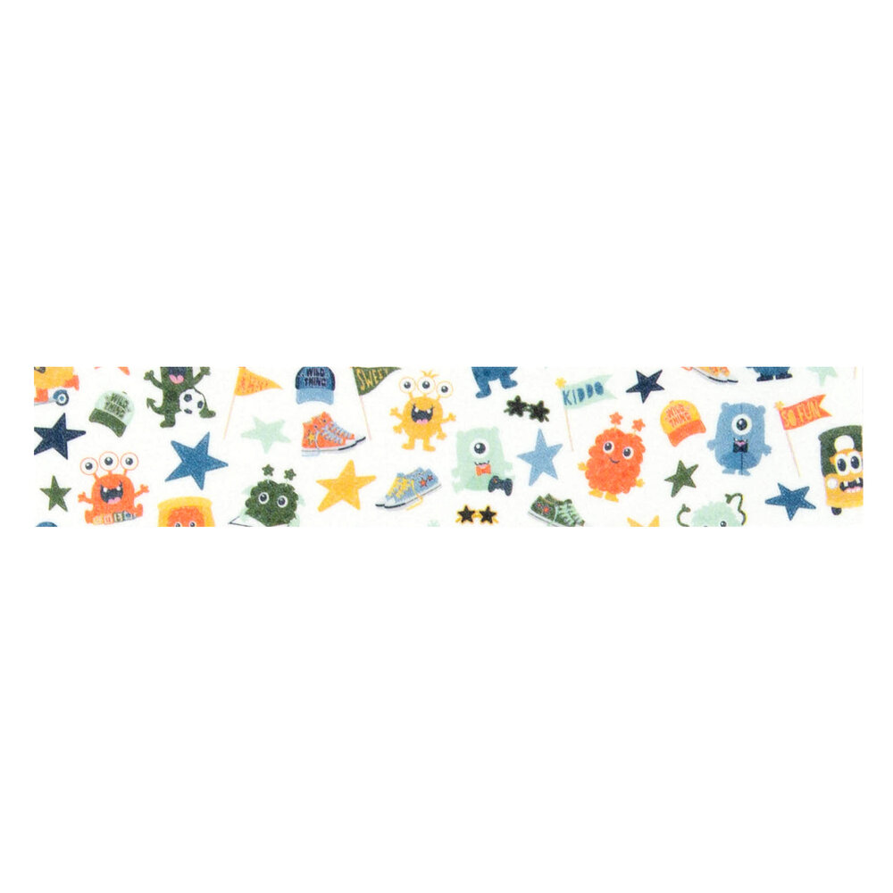 Echo Park My Favorite Monster Washi Tape Monster Playdate (MFM499027)