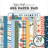Echo Park My Favorite Monster 6x6 Inch Paper Pad (MFM499023) Echo Park My Favorite Monster 6x6 Inch Paper Pad (MFM499023)