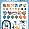 Echo Park My Favorite Monster Decorative Brads (MFM499020)