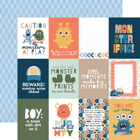 Echo Park My Favorite Monster 12x12 Inch Collection Kit (MFM499016) Echo Park My Favorite Monster 12x12 Inch Collection Kit (MFM499016)