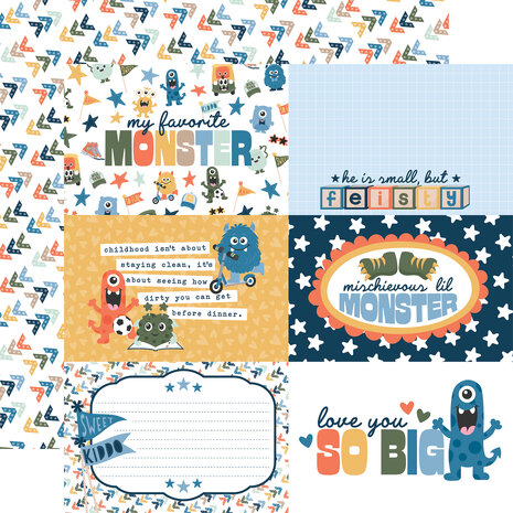 Echo Park My Favorite Monster 12x12 Inch Collection Kit (MFM499016) Echo Park My Favorite Monster 12x12 Inch Collection Kit (MFM499016)