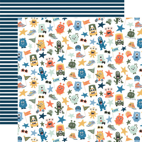 Echo Park My Favorite Monster 12x12 Inch Collection Kit (MFM499016) Echo Park My Favorite Monster 12x12 Inch Collection Kit (MFM499016)