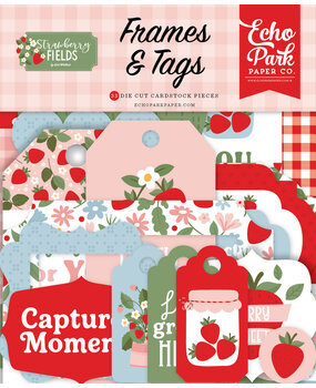 Echo Park Strawberry Fields Frames & Tags by Lori Whitlock (SF503025)