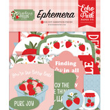 Echo Park Strawberry Fields Ephemera by Lori Whitlock (SF503024)
