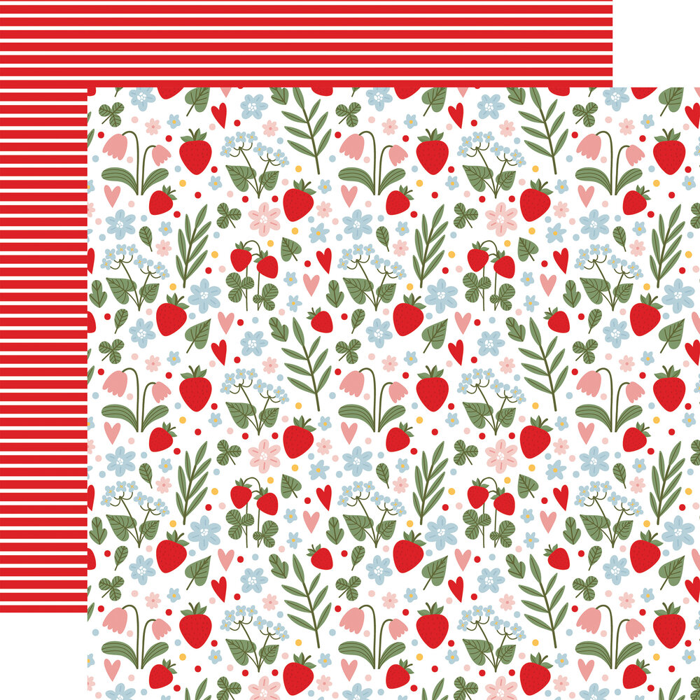 Echo Park Strawberry Fields 12x12 Inch Collection Kit by Lori Whitlock (SF503016) Echo Park Strawberry Fields 12x12 Inch Collection Kit by Lori Whitlock (SF503016)