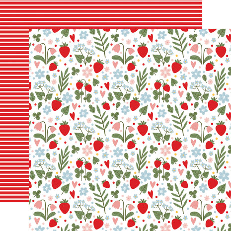 Echo Park Strawberry Fields 12x12 Inch Collection Kit by Lori Whitlock (SF503016) Echo Park Strawberry Fields 12x12 Inch Collection Kit by Lori Whitlock (SF503016)