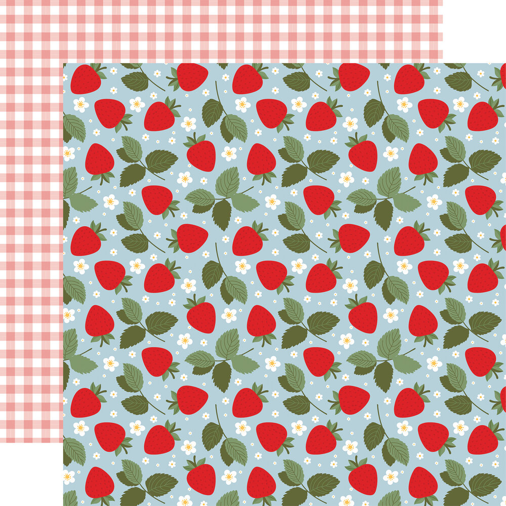 Echo Park Strawberry Fields 12x12 Inch Collection Kit by Lori Whitlock (SF503016) Echo Park Strawberry Fields 12x12 Inch Collection Kit by Lori Whitlock (SF503016)