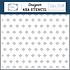 Save The Date Stencil Bridal Dot Diamonds (STD498034) Save The Date Stencil Bridal Dot Diamonds (STD498034)