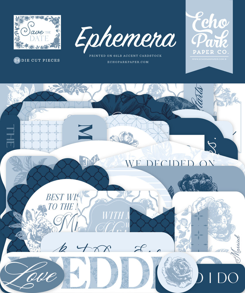 Echo Park Save The Date Ephemera (STD498024) Echo Park Save The Date Ephemera (STD498024)
