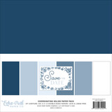 Echo Park Save The Date 12x12 Inch Coordination Solids Paper Pack (STD498015)
