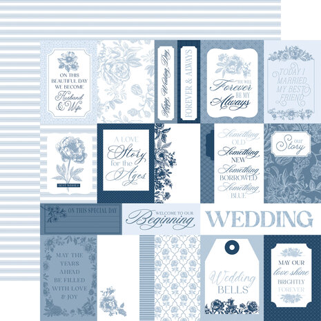 Echo Park Save The Date 12x12 Inch Collection Kit (STD498016) Echo Park Save The Date 12x12 Inch Collection Kit (STD498016)