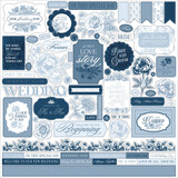 Echo Park Save The Date Element Sticker (STD498014)