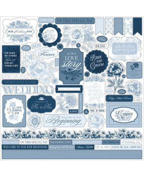 Echo Park Save The Date Element Sticker (STD498014)