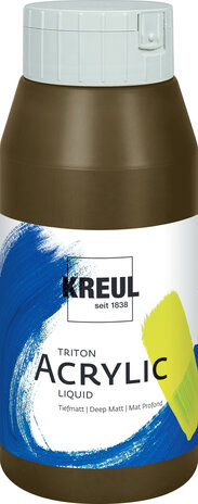 Kreul KREUL Triton Acrylic Liquid Havanna Brown 750 ml (17016) Kreul KREUL Triton Acrylic Liquid Havanna Brown 750 ml (17016)