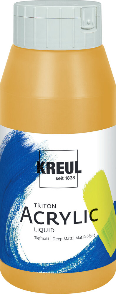Kreul KREUL Triton Acrylic Liquid Gold 750 ml (17030) Kreul KREUL Triton Acrylic Liquid Gold 750 ml (17030)
